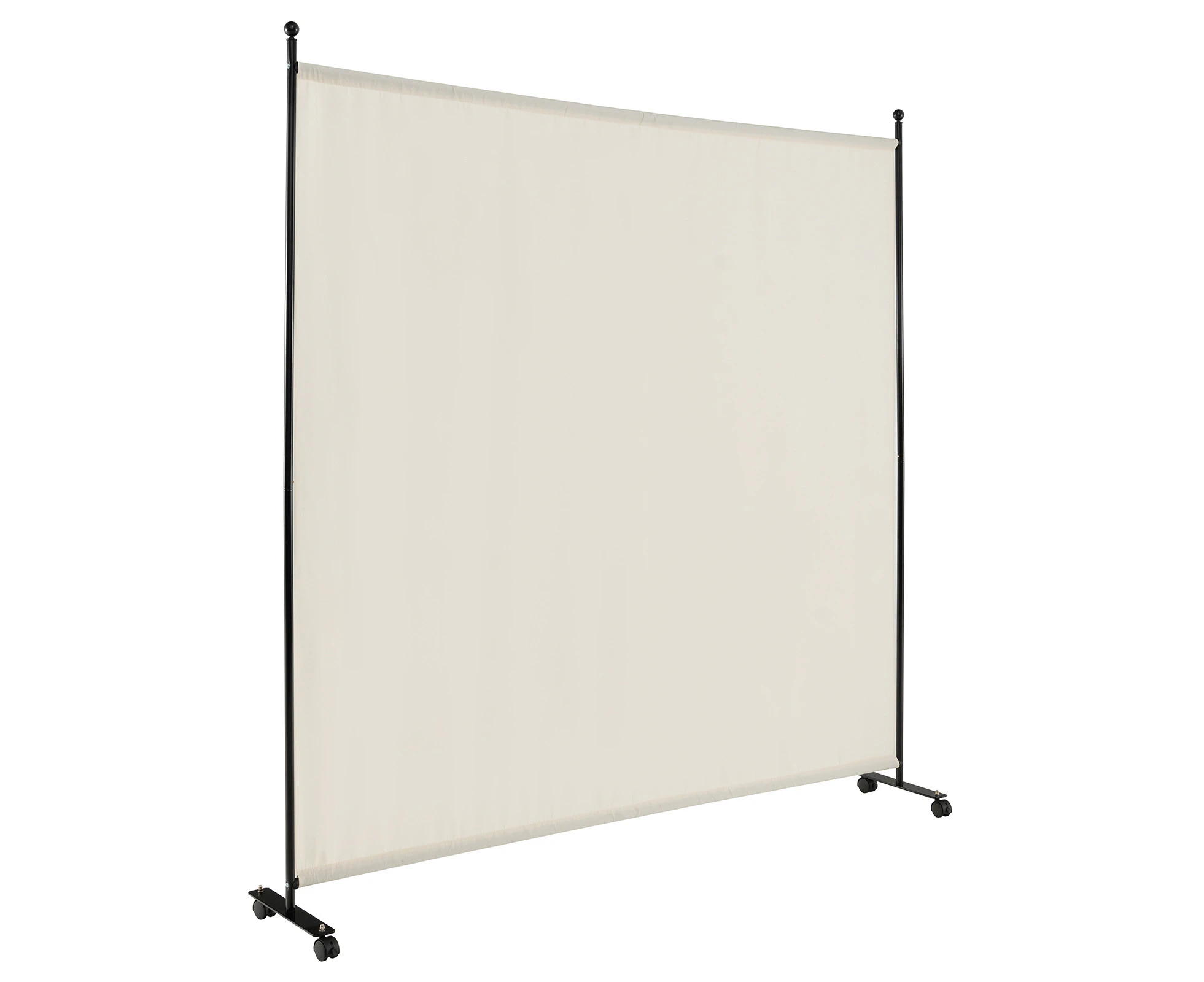 Giantex 1 Panel Mobile Room Divider Screen Privacy Screen Wall Partition Stand Home Office White