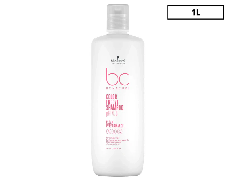 Schwarzkopf BC Bonacure Clean Performance pH 4.5 Colour Freeze Shampoo 1L