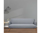 Brianna 3 Seater Sofa Bed Fabric Uplholstered Lounge Couch - Light Grey