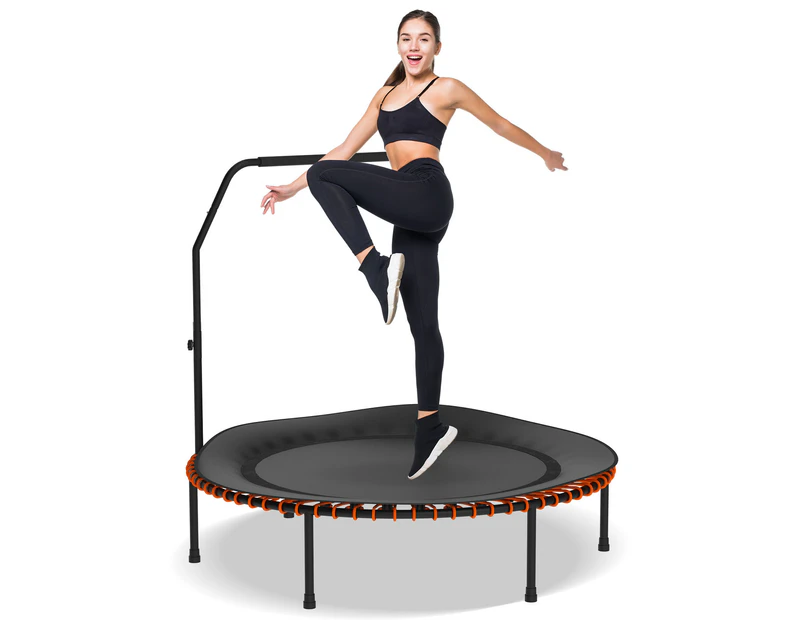 40" Mini Trampoline Rebounder Home Gym Workout Fitness Orange