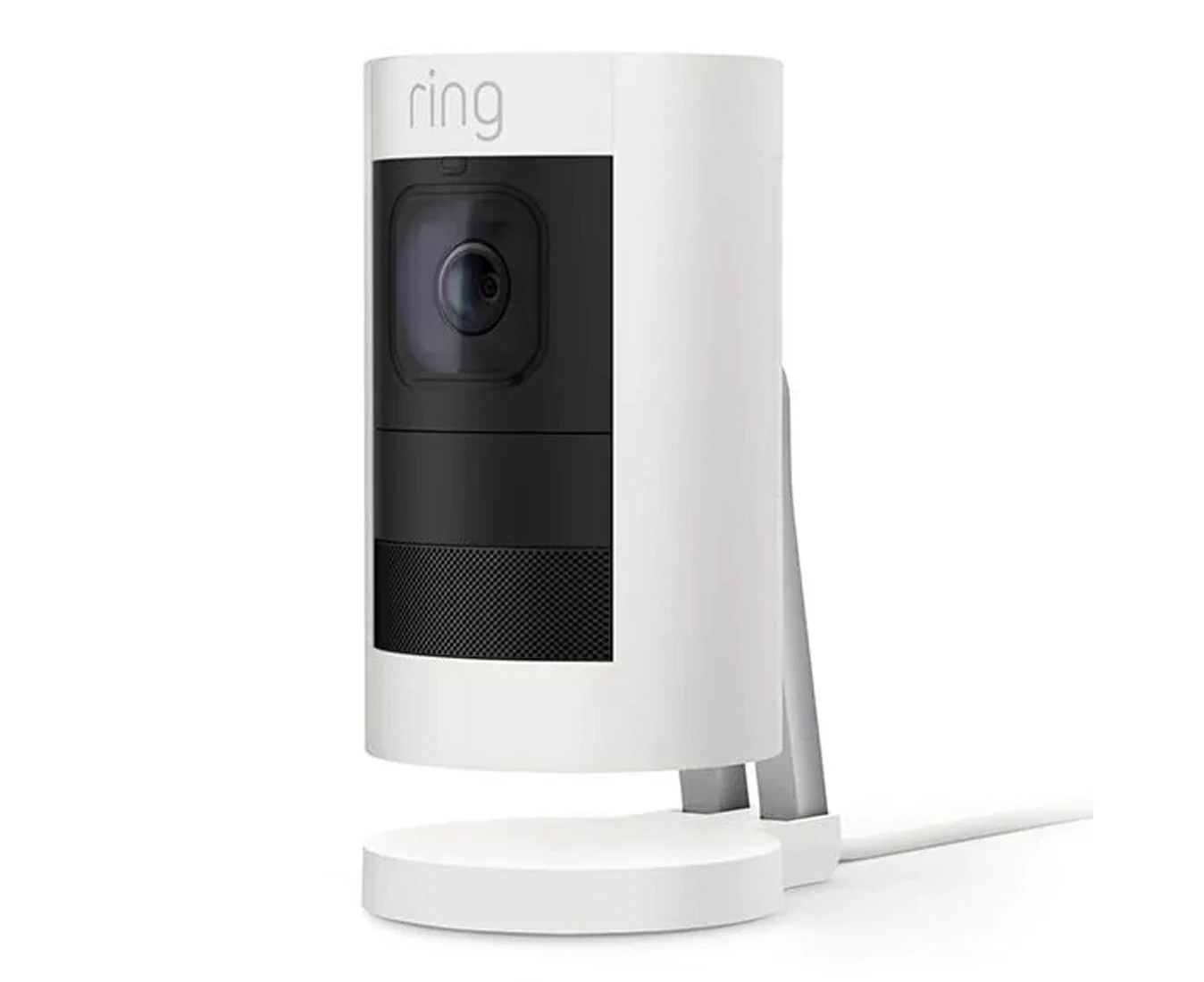 Ring Stick Up Cam Elite Wired Security Camera - White