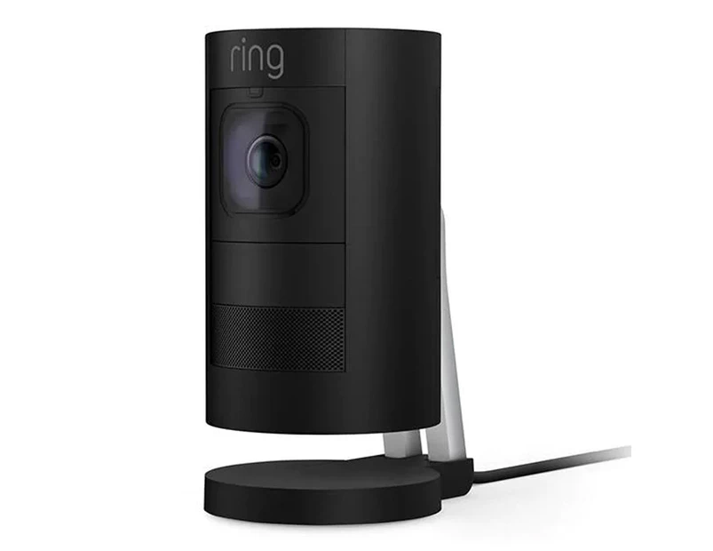 Ring Stick Up Cam Elite Wired Security Camera - Black