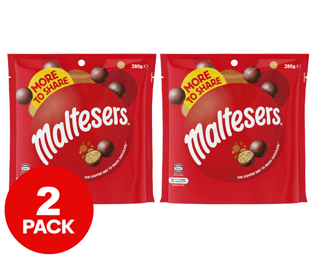 2 x Maltesers 280g