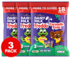 3 x Cadbury Freddo & Caramello Koala Sharepack 234g