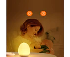 LED Night Lamp Lovely Night Light Silicone Soft Sensor Baby Kid