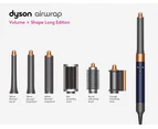 Dyson Airwrap Volume + Shape Long Edition Styler (Prussian Blue/Rich Copper)