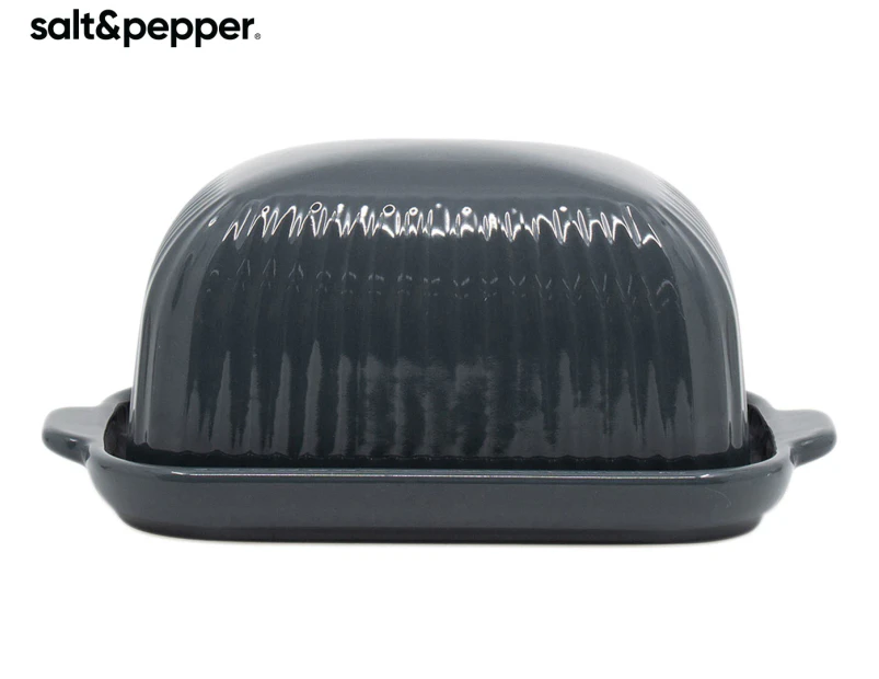 Salt & Pepper Amana Butter Dish - Carbon