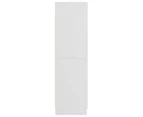 vidaXL Wardrobe White 82.5x51.5x180 cm Engineered Wood