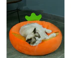 Soft Plush Carrot Pets Bed