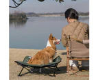 Outdoor Camping Dog Chair - Brown