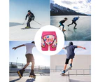 Hip Protection Pads Shorts Upgrade Hip Pads 3D Eva Hip Protection Pad-Pink