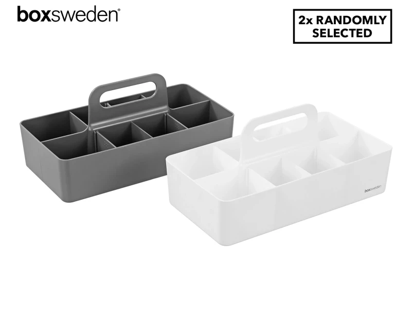 2 x BoxSweden 8-Section Caddo Organiser - Randomly Selected
