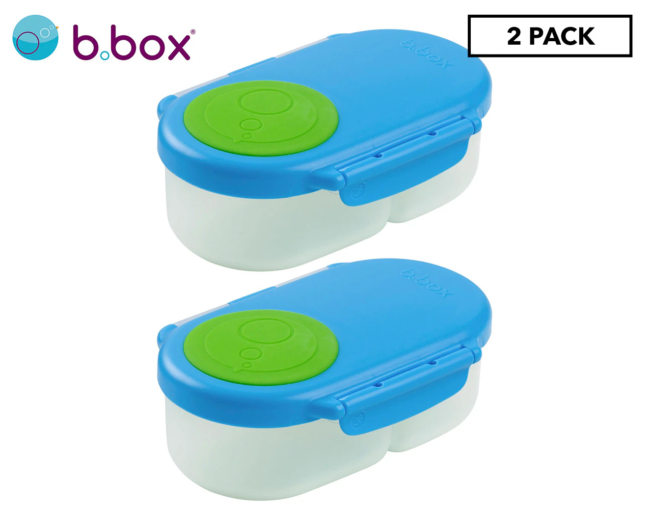 2 x b.box Snack Box - Ocean Breeze