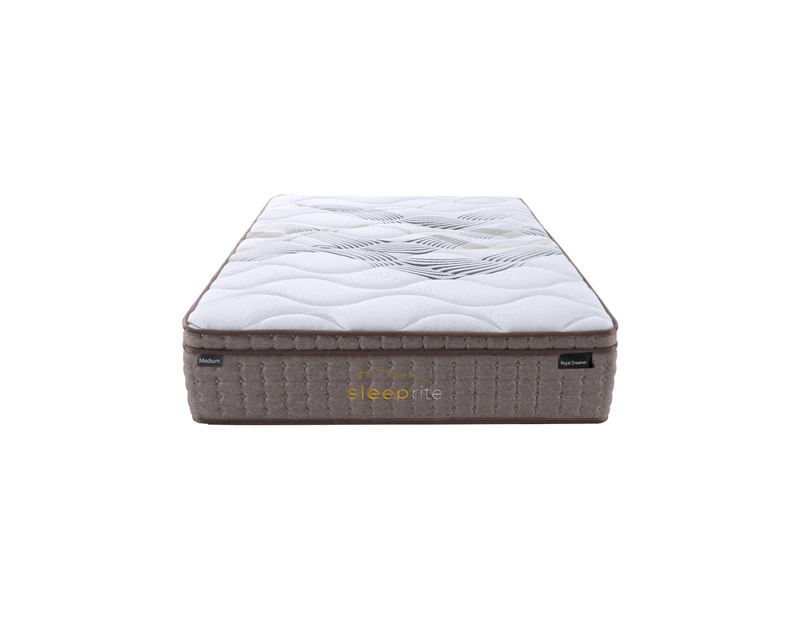 Royale Dreamer  Medium Mattress 30cm Luxury Top 7 Zones Pocket Spring - Double