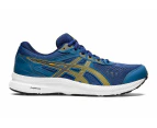 Mens Asics Gel-Contend 8 Azure/Amber Athletic Running Shoes - Azure/Amber