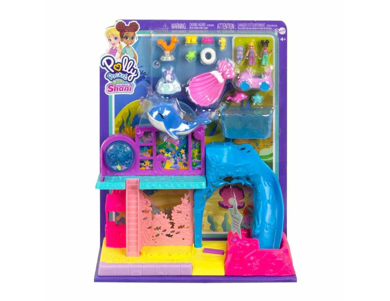 Polly Pocket Pollyville Aquarium Playset