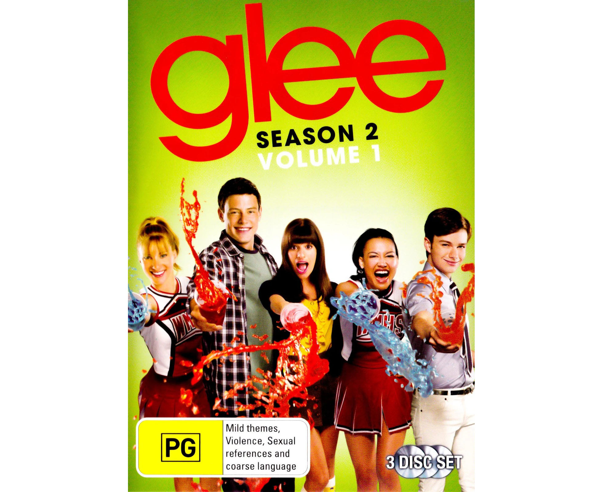 Glee Season 2, Volume 1 (Region 4) DVD