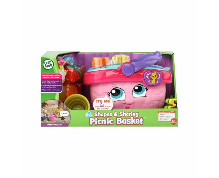 LeapFrog Shapes & Sharing Picnic Basket Refresh