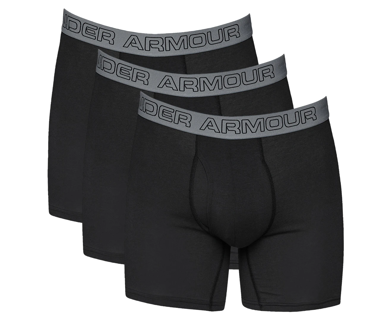 Under Armour Men's Armour Fleece Twist Pants Halo Gray (014)/Black Large