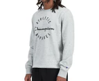 Champion Men's Sporty Crew Sweatshirt - Grey
