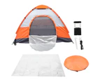 1 Set of Professional Beach Shelter Convenient Sunshade Tent Wear-resistant Sun Shelter