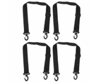 4PCS Multi-functional Ski Boot Carrier Strap Snowboard Boot Carrier Strap