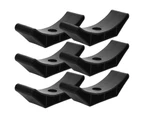 6Pcs Dumbbell Saddles Replacement Plastic Dumbbell Rack Stable Dumbbell Stand for Gym Use