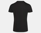 Lacoste Men's Short Sleeve Crew Neck Tee / T-Shirt / Tshirt - Black