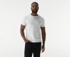 Lacoste Men's Short Sleeve Crew Neck Tee / T-Shirt / Tshirt - White