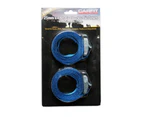 Carfit Cambuckle Cinch Strap 25mm x 1.8m 2x Pack