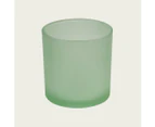 Mila Large Frosted Candle Holders in Green (Save 53%)