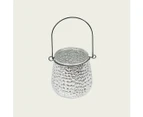 Boho Metallic Candleholder in Silver (Save 65%)