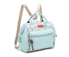 Ankommling 3 In 1 Nappy Bag Portable Baby Bag - Green
