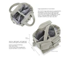 Diaper Bag Tote - Nappy Changing Bags Multifunction Travel Camping Picnic Tote Bag - Khaki