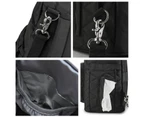 Diaper Bag Backpack with Stroller Straps, Large Capacity Travel Backpack Lightweight - Black
