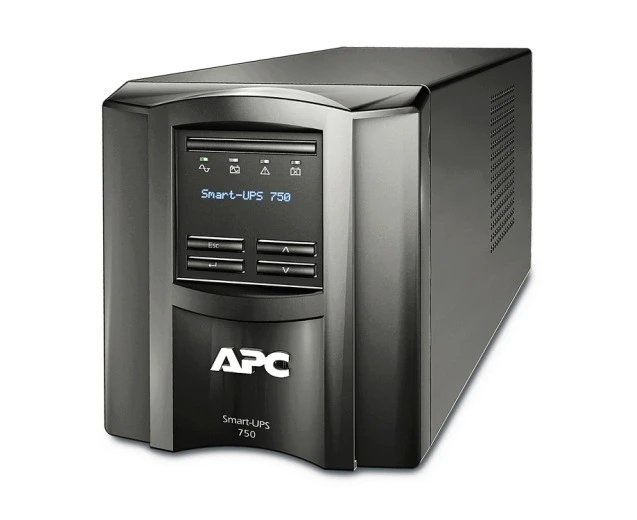 APC SMT750IC Smart-UPS 750VA/500W Tower UPS Battery Backup for Routers/Switches