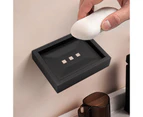 Soap Dish Holder 304SS Soap holder Storage box drain wall mounted Black Bathroom Shower Accessory