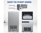 ADVWIN Commercial Ice Maker 45KG/24H Under Counter Ice Maker Machine