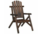 vidaXL Garden Chair 68x86x103 cm Solid Wood Spruce