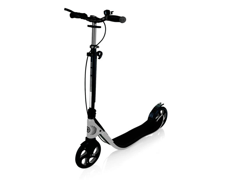 Globber ONE NL 205 Deluxe Adult scooter - White/Grey - White/Grey