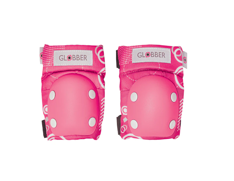 Globber  Toddler Pads (XXS) -  Fuchsia Pink Shapes - Fuchsia Shapes