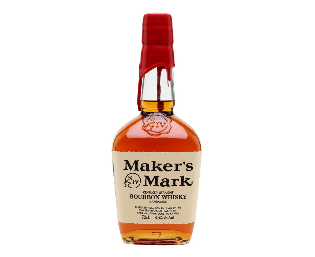 Maker's Mark Kentucky Straight Bourbon Whisky 750mL (90 Proof)