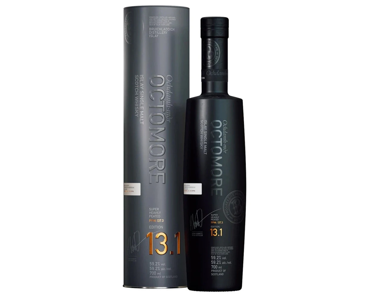 Bruichladdich Octomore 13.1 Cask Strength Single Malt Scotch Whisky 700mL