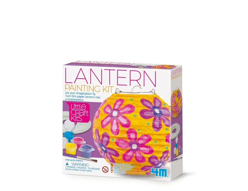4M Little Craft DIY Make Your Own Lantern Painting Kit Kids/Children Art 5y+