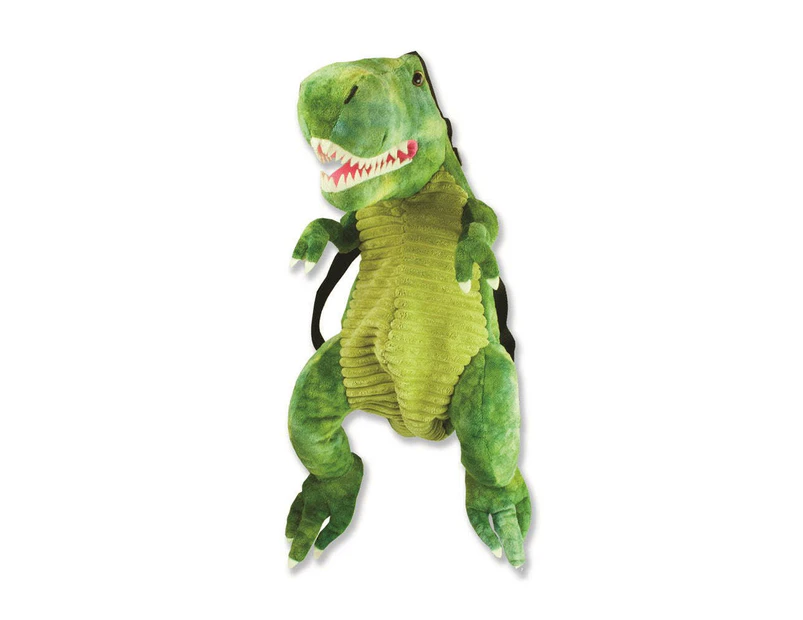 Johnco 57cm Dinosaur Plush Backpack Kids/Toddler School/Travel Bag Green 3y+