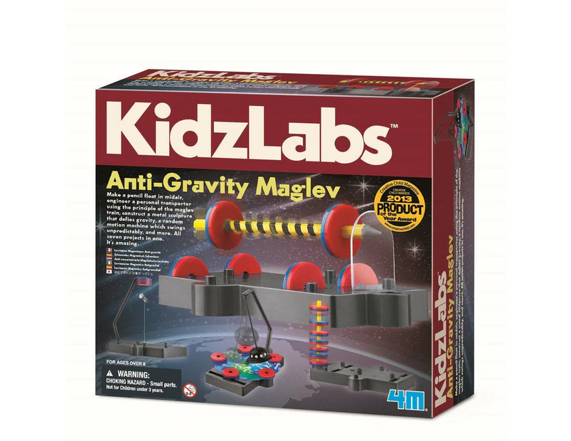 4M KidzLabs Antigravity Magnetic Levitation Fun Educational Kids Activity 8y+
