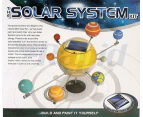 Johnco Solar System Kit Motorised Build/Paint Assemble Kids Learning Toy 10y+