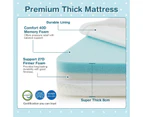 Giantex Baby Bed Bassinet Mattress Dual Sided Memory Foam Playard Pad w/Washable Cover