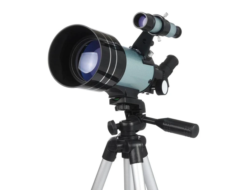 Professional Astronomical 150 Times Zoom Telescope with Finderscope - Silver