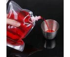 10Pcs 500ml Flask Pocket Bladder Bags Concealable Alcohol Drinks Flask Pouch